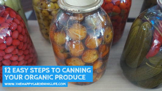 12 Easy Steps to Canning Your Organic Produce