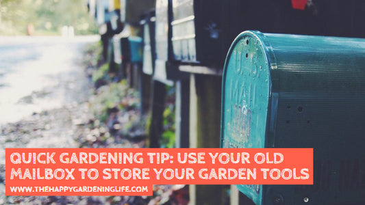 Quick Gardening Tip: Use Your Old Mailbox to Store Your Garden Tools