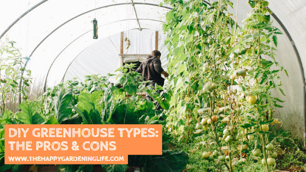 DIY Greenhouse Types: The Pros & Cons – The Happy Gardening Life