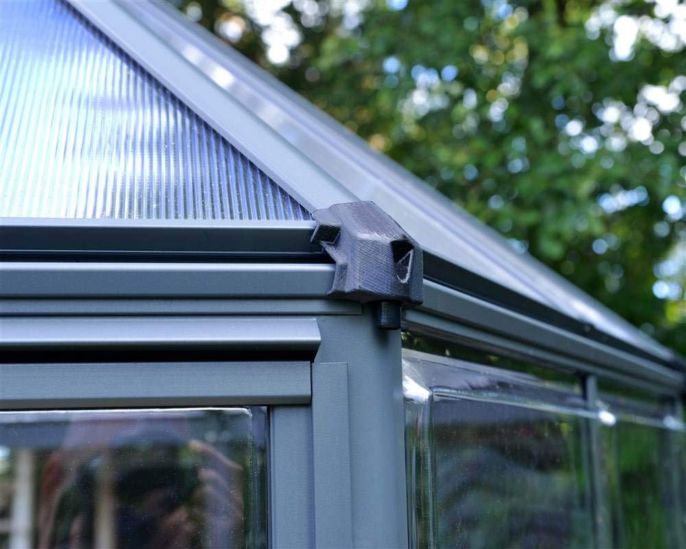 Palram - Canopia Oasis 7x8 FT Hexagon Greenhouse Kit