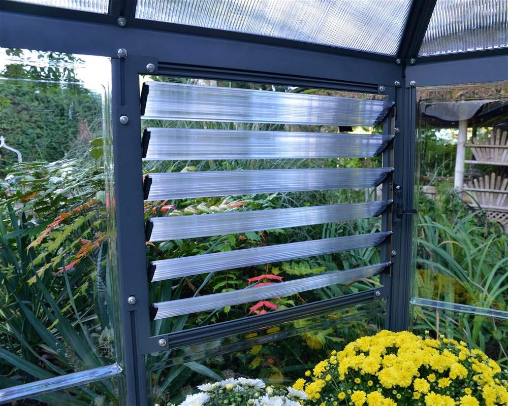Palram - Canopia Oasis 7x8 FT Hexagon Greenhouse Kit