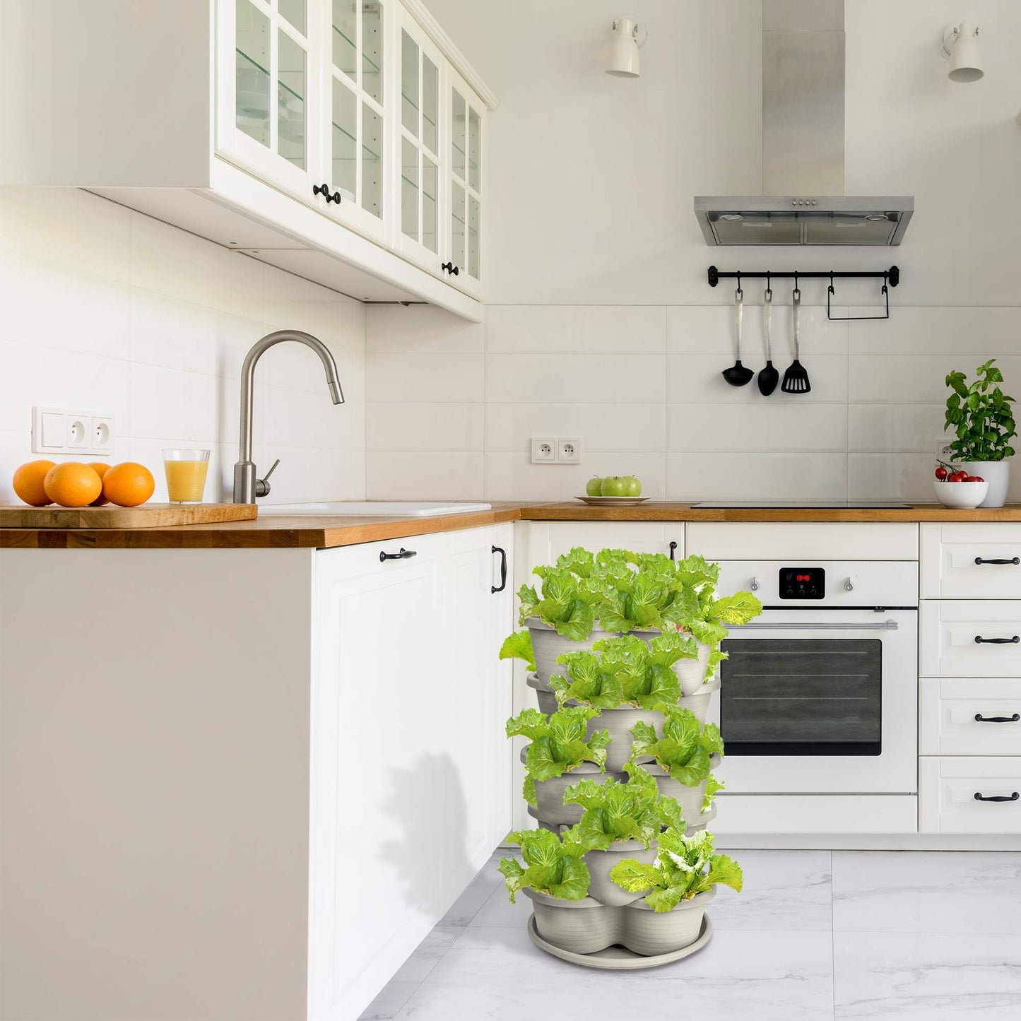 Amazing Creation Vertical Oasis Stackable Planter