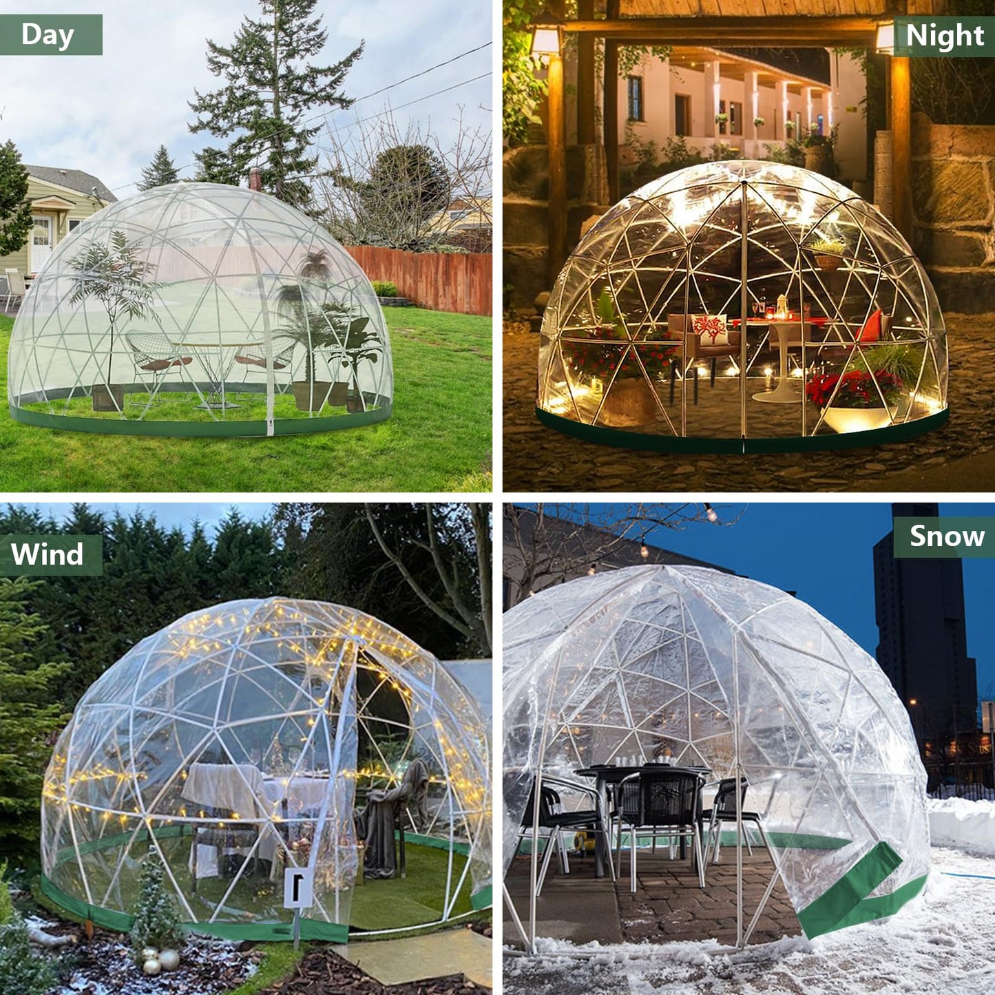 Gaonala 12ft Bubble Tent Dome