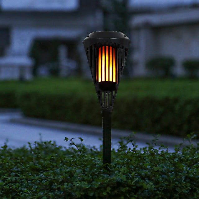 LightMe IP65 Waterproof LED Solar Flickering Flame – The Happy Gardening  Life
