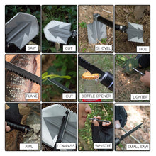Load image into Gallery viewer, Multifunctional Folding Shovel Survival Shovel

