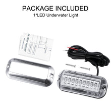 Load image into Gallery viewer, Stainless steel LED underwater pontoon ship light
