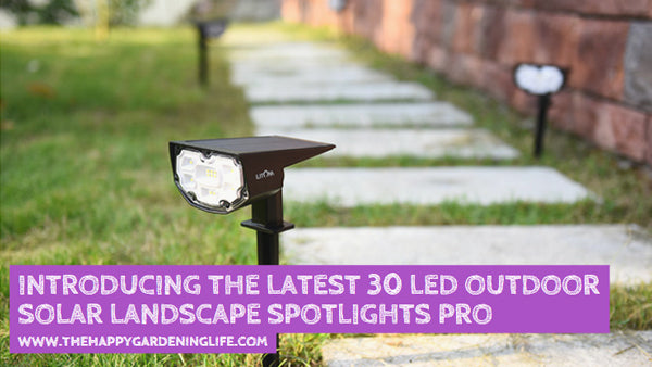 Introducing the Latest 30 LED Outdoor Solar Landscape Spotlights Pro