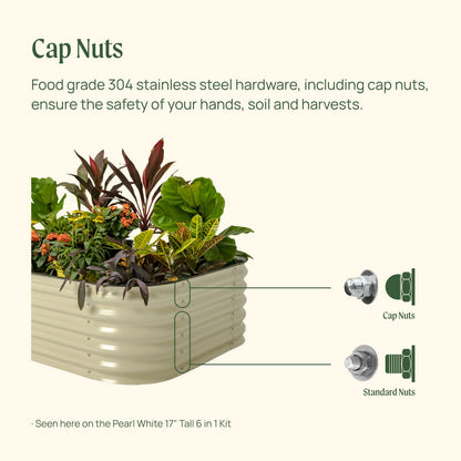 Vego Garden 9-in-1 Modular Raised Garden Bed Kit
