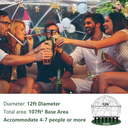 Gaonala 12ft Bubble Tent Dome