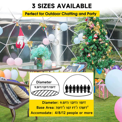 Gaonala 12ft Bubble Tent Dome
