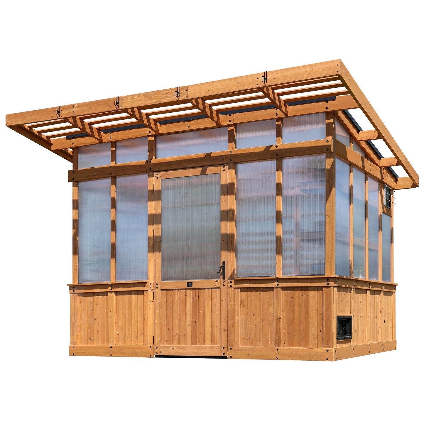 Backyard Discovery Poppy 11'x7' Cedar Greenhouse Kit
