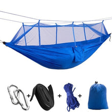 Load image into Gallery viewer, Portable Mosquito Net Hammock Tent With Adjustable

