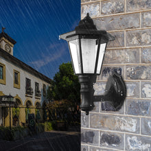 Load image into Gallery viewer, Waterproof Solar Wall Lamp Hexagonal Cool White
